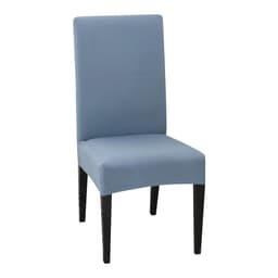 image-1/2/4/6Pcs Solid Color Stretch Chair Cover Spandex Universal Removable Dining Chair Protection Covers For Wedding Banquet Hotel