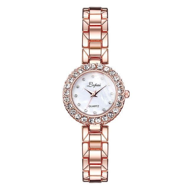 image-Watches-Set Bangle Clock Bracelet Wrist-Watch Quartz Women Fashion Ladies Brand Luxury