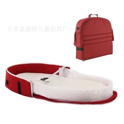 image-Portable Crib Multifunctional Travel Mosquito Isolation Bed Baby Folding Bed Removable Bed In Bed Backpack