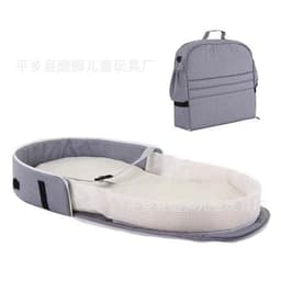 image-Portable Crib Multifunctional Travel Mosquito Isolation Bed Baby Folding Bed Removable Bed In Bed Backpack