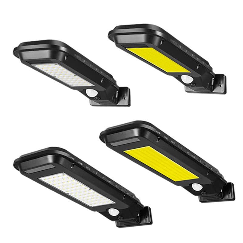 image-New solar lamp, outdoor waterproof human body sensor solar wall lamp, garden courtyard lighting LED street lamp