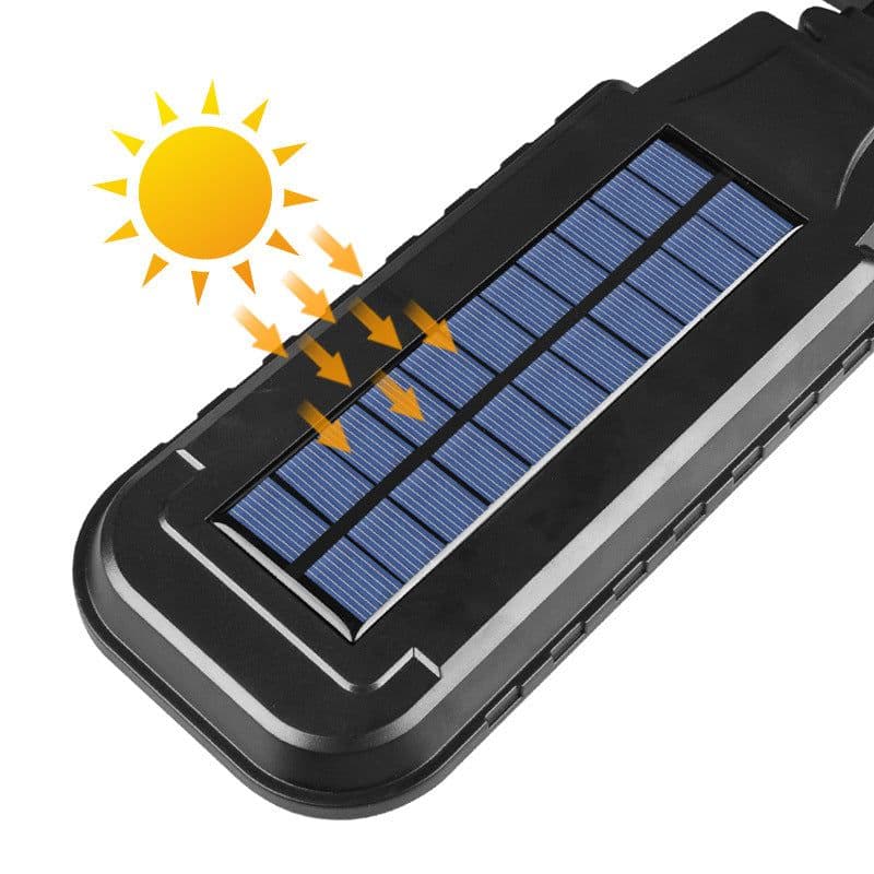 image-New solar lamp, outdoor waterproof human body sensor solar wall lamp, garden courtyard lighting LED street lamp