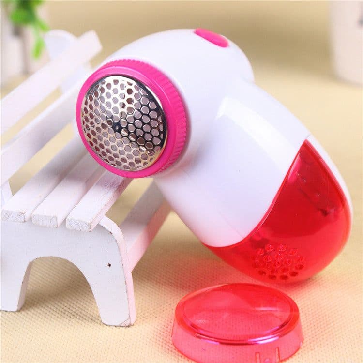 image-k7051 mini hair clipper hair ball trimmer cute goose egg shape trimmer battery hair remover shaving device