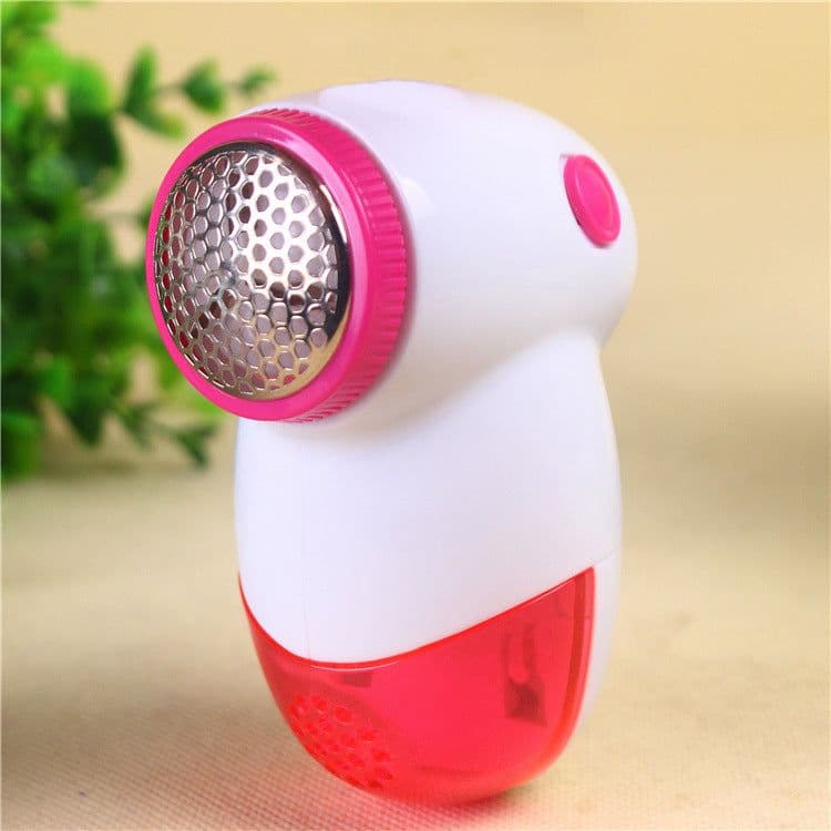 image-k7051 mini hair clipper hair ball trimmer cute goose egg shape trimmer battery hair remover shaving device
