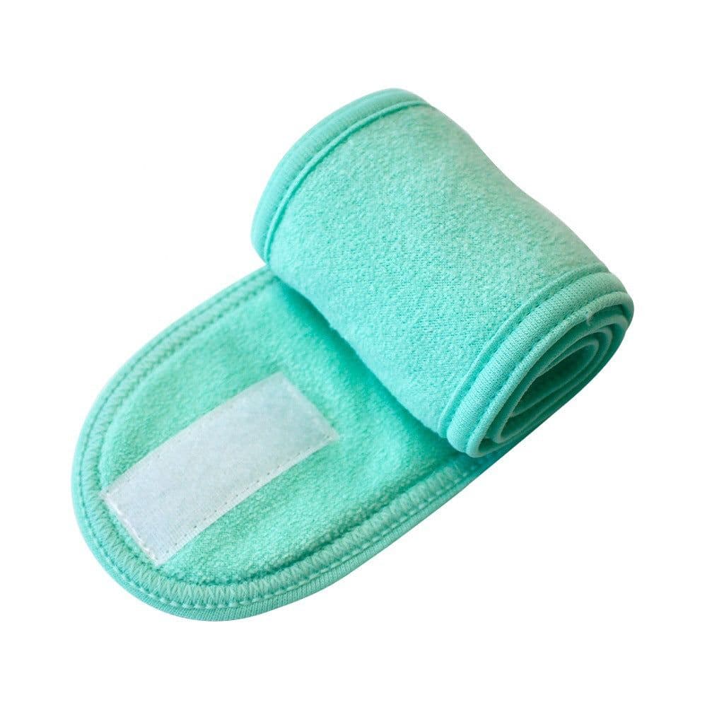 image-Amazon explosion models double-sided terry cloth ant cloth hair band wash face remover female hair hoop sports yoga hair band