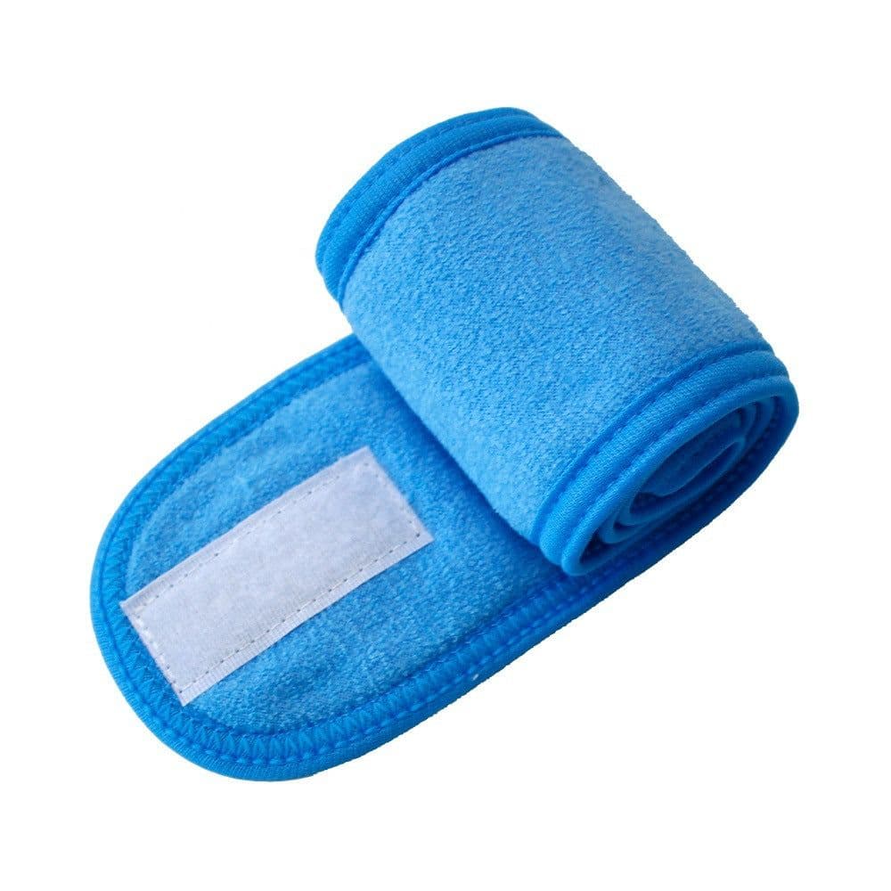 image-Amazon explosion models double-sided terry cloth ant cloth hair band wash face remover female hair hoop sports yoga hair band