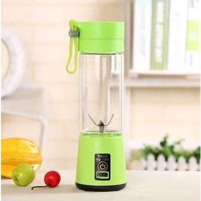 image-380ml 4/6 Blades Portable Electric Fruit Juicer Home USB Rechargeable Smoothie Maker Blenders Machine Sports Bottle Juicing Cup