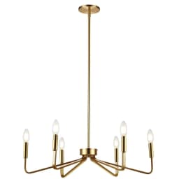 image-6LT Incandescent Chandelier, AGB