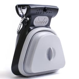 image-Huopu toilet picker for outing portable folding dog clip toilet picking up and clip to send garbage bag dog walking artifact