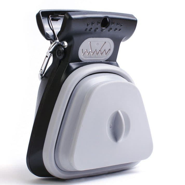 image-Huopu toilet picker for outing portable folding dog clip toilet picking up and clip to send garbage bag dog walking artifact