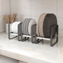 image-Ximai Cabinet Shelves Plates and Dishes Storage Rack Bowl Cup Rack Multifunctional Supplies Storage Rack