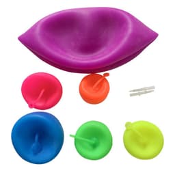 image-bubble ball water injection bubble ball bouncy ball TPR blowing balloon bounce ball big light mouth blowing round ball
