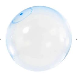 image-bubble ball water injection bubble ball bouncy ball TPR blowing balloon bounce ball big light mouth blowing round ball