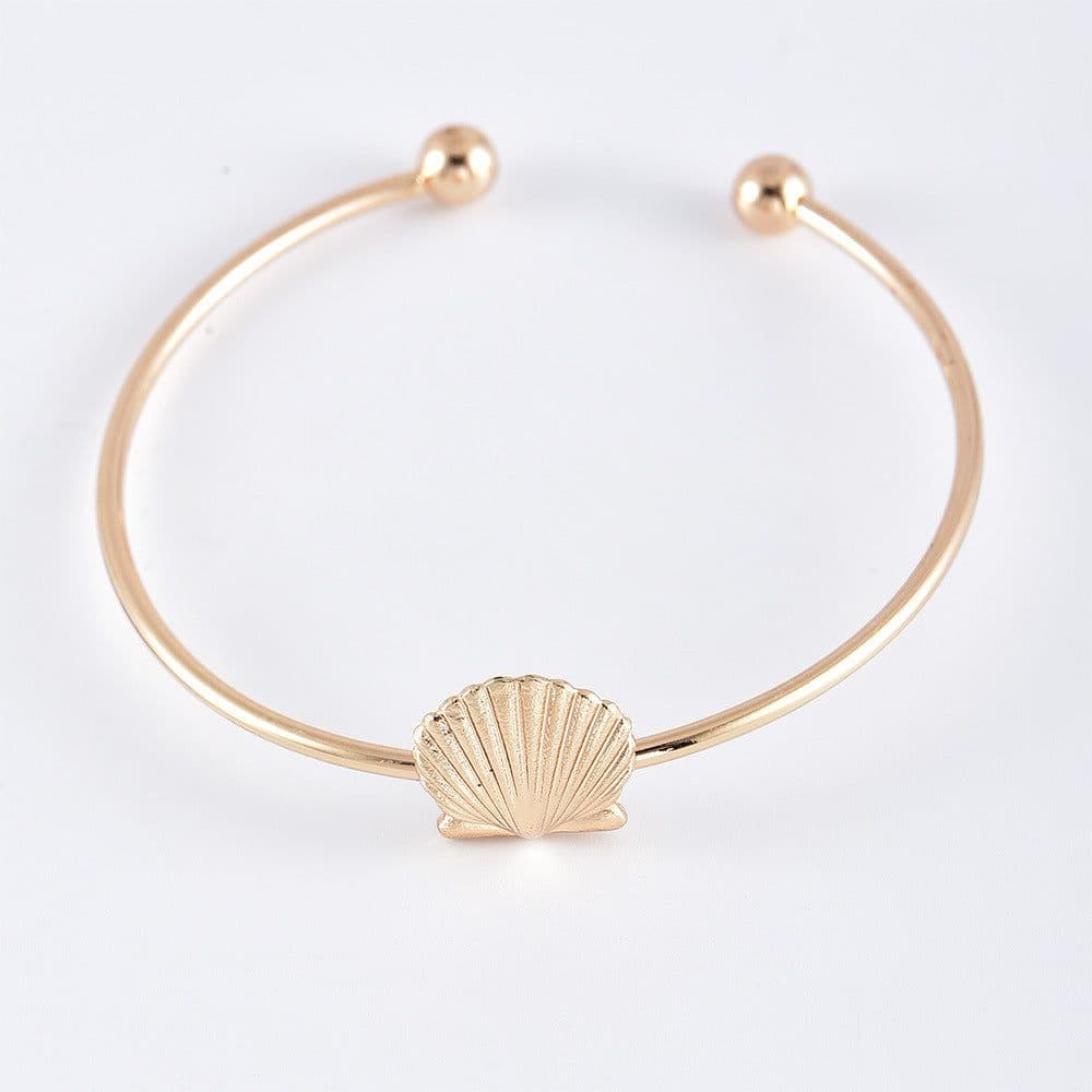 image-New ladies bracelet bracelet set fashion starfish shell pearl combination bracelet European and American foreign trade supply wholesale