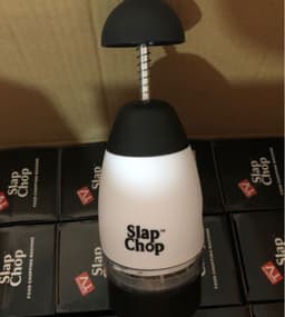 image-Slap chop press onion cutter garlic peeler vegetable cutter kitchen tool garlic masher single cup