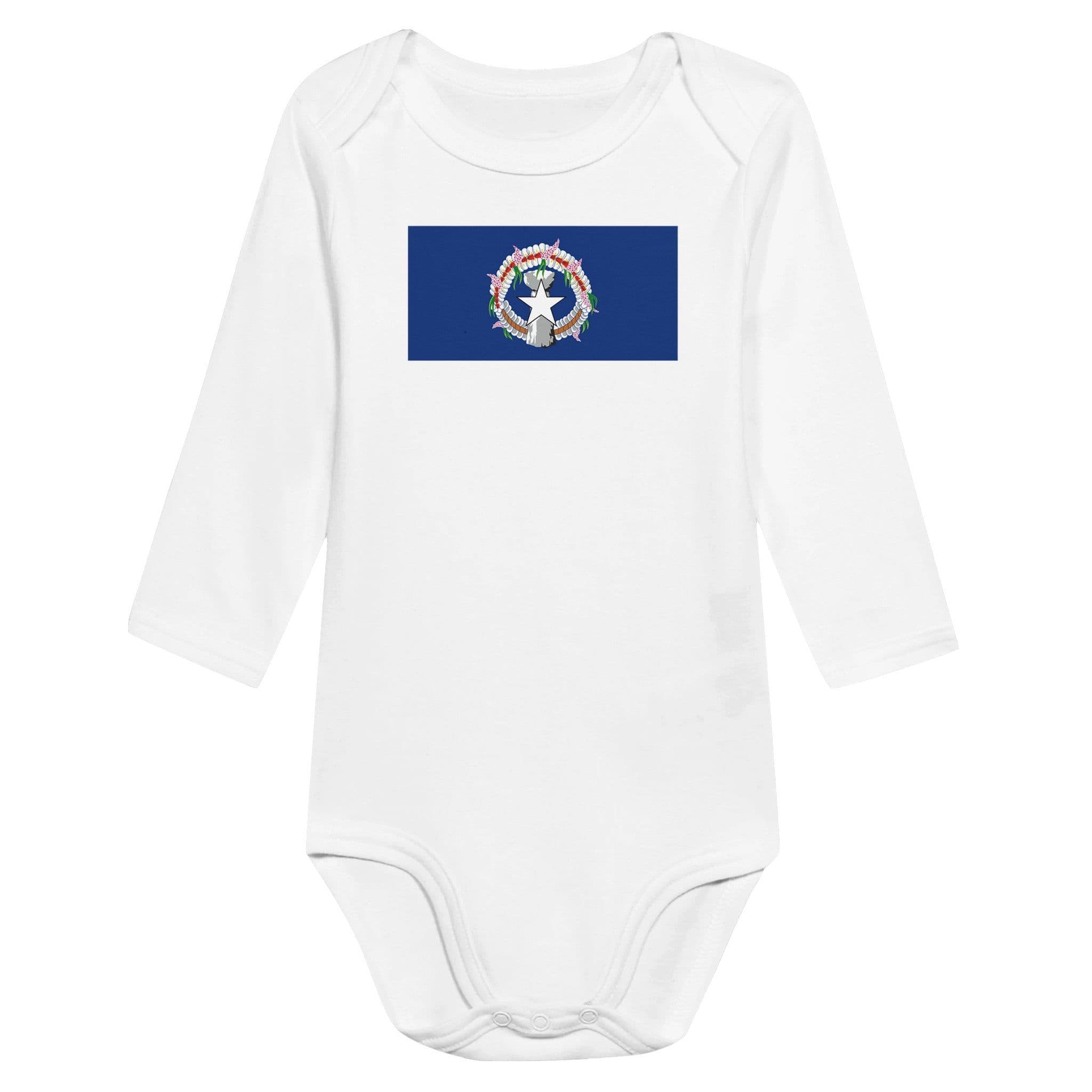 image-T-shirt Drapeau des Îles Mariannes du Nord - Grenouillères bébé
