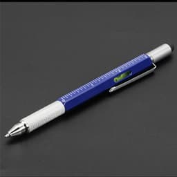 image-Cross-border multifunctional pen creative screwdriver tool caliper level gauge scale ballpoint pen capacitive touch advertising