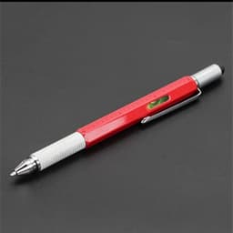 image-Cross-border multifunctional pen creative screwdriver tool caliper level gauge scale ballpoint pen capacitive touch advertising