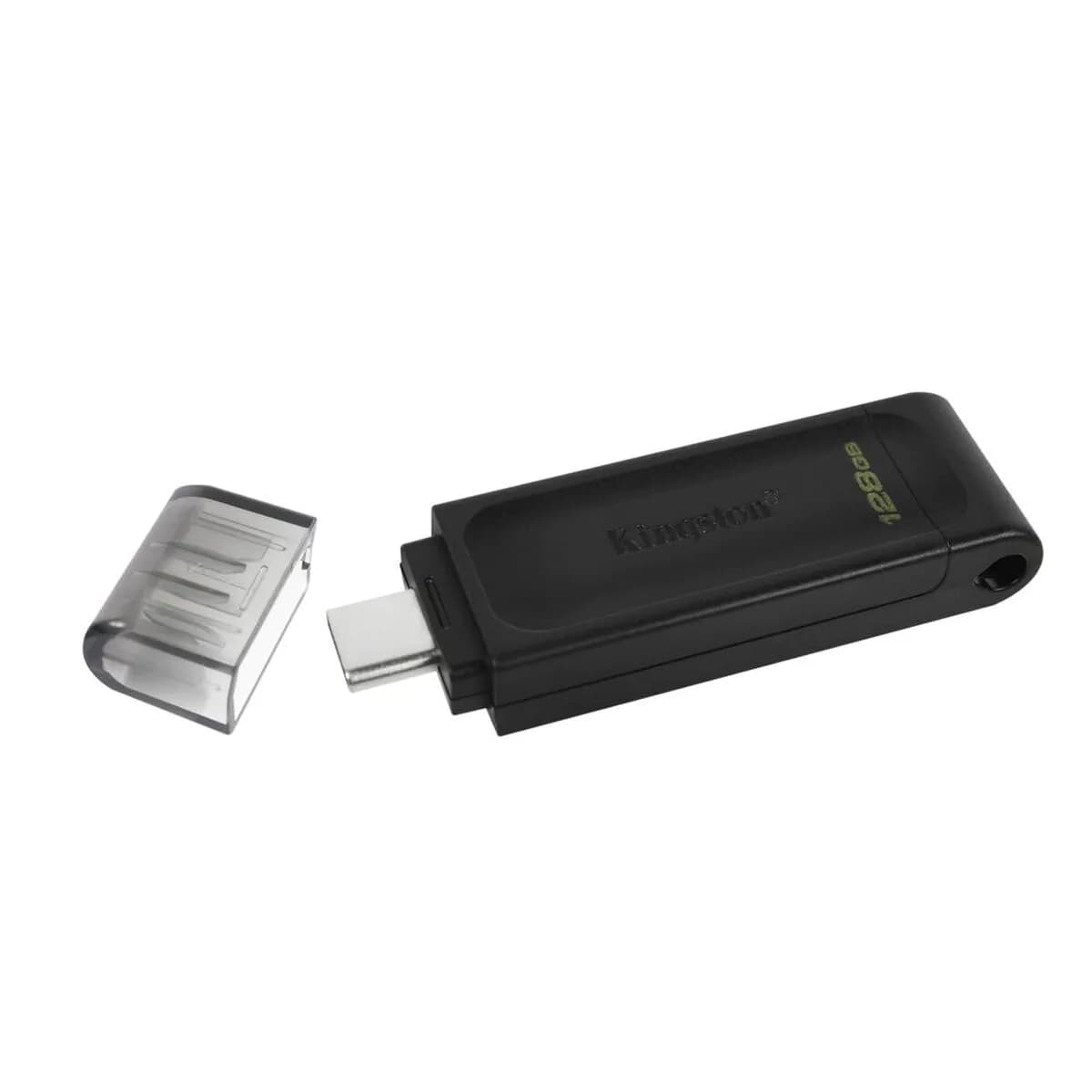 image-USB stick Kingston DT70/128GB usb c Black 128 GB