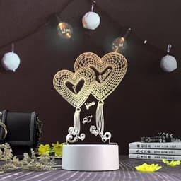image-3d night light three-dimensional creative plug-in cartoon jellyfish usb table lamp acrylic diy custom event net red gift