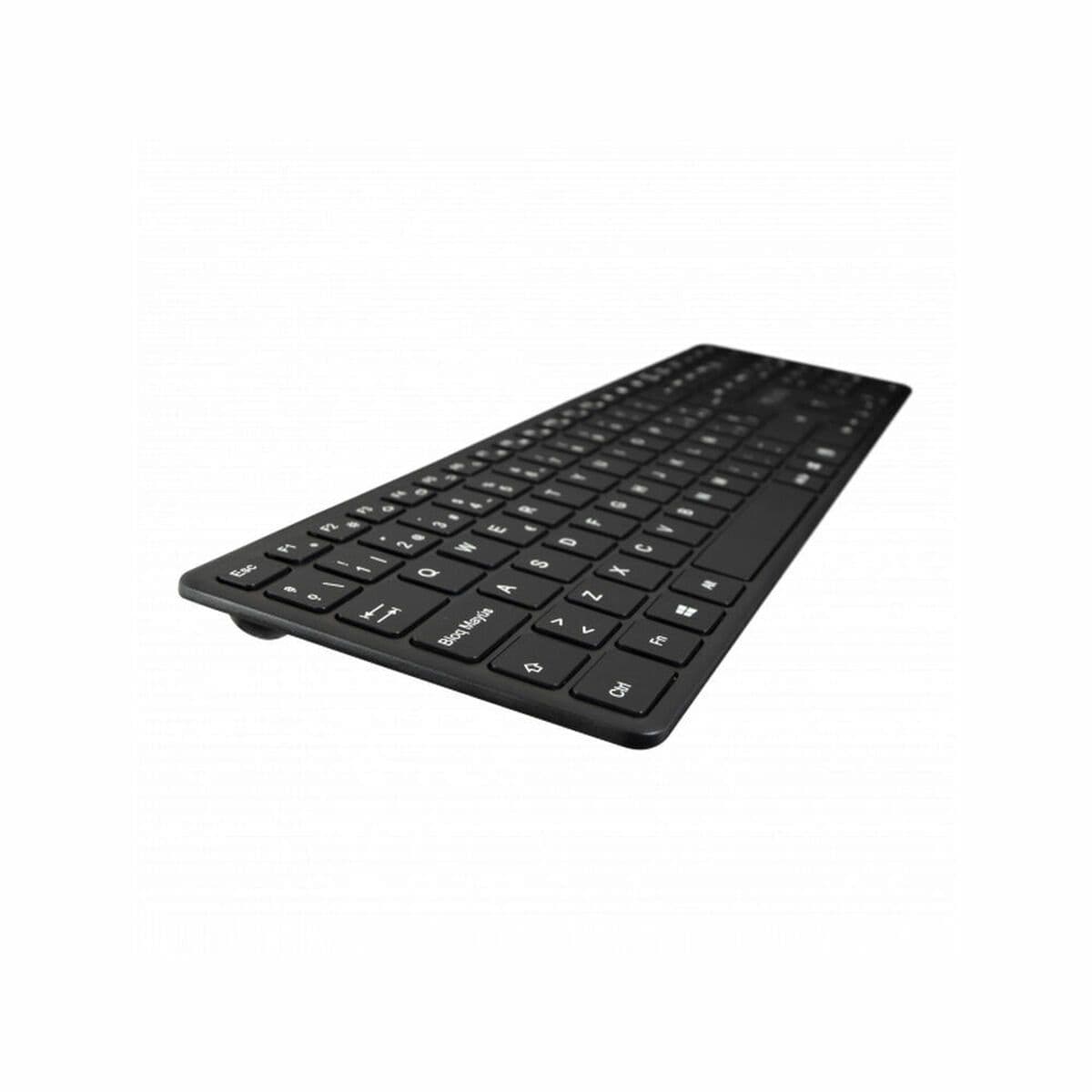 image-Bluetooth Keyboard V7 KW550 BT Black Spanish Qwerty