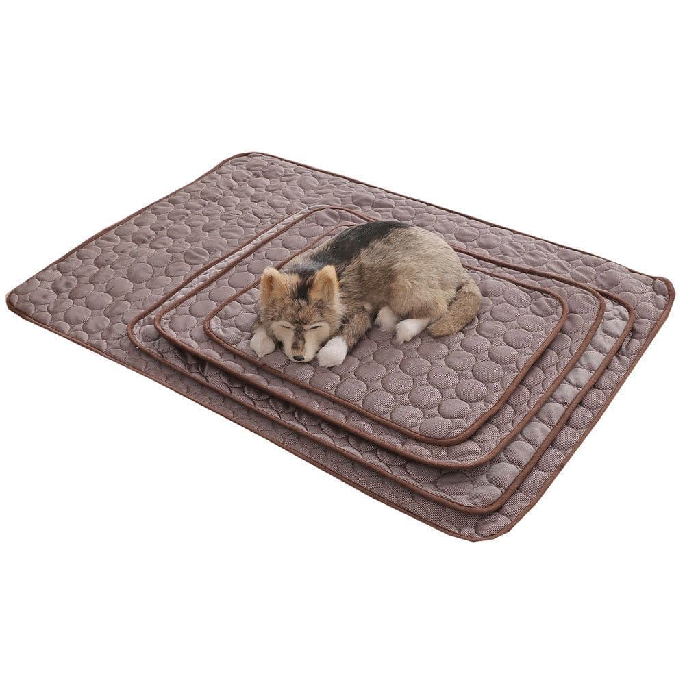 image-Cross-border new pet supplies wholesale summer mats pet mats ice silk cool pet doghouse cathouse manufacturers