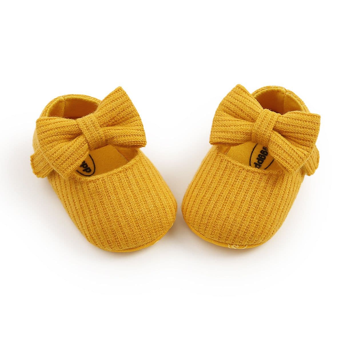 image-Spring and Autumn 0-1 year old woolen bow baby princess shoes toddler shoes baby shoes 1933