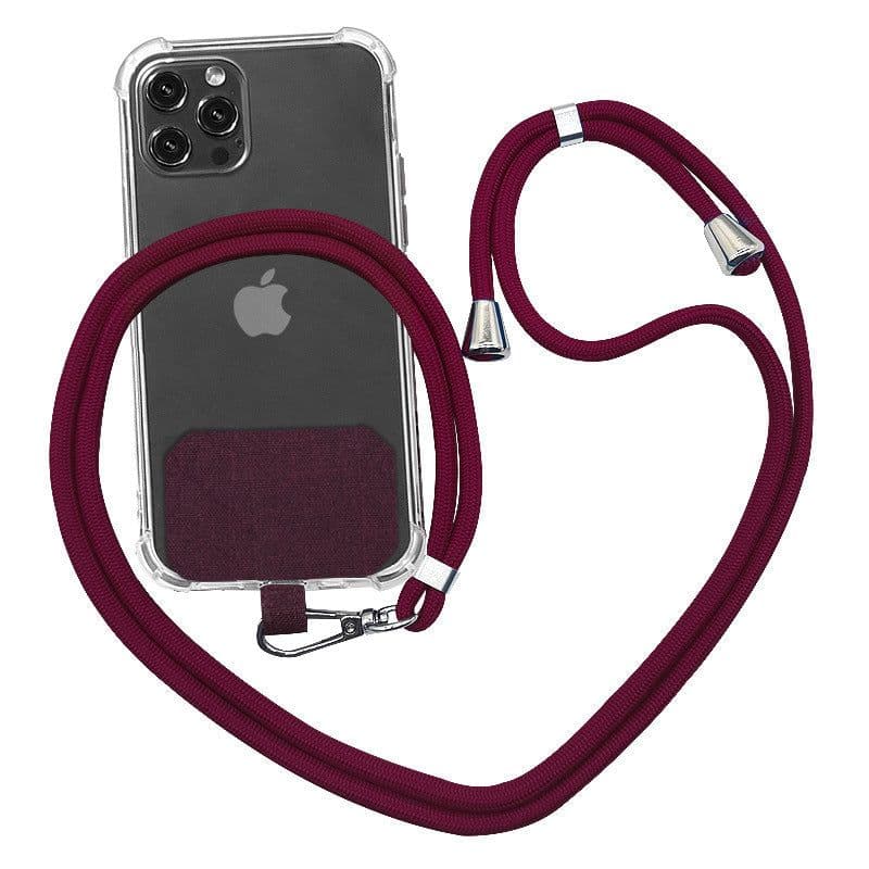 image-Strap Lanyard 9 Colors Soft Rope For Cell Phone Hanging Cord