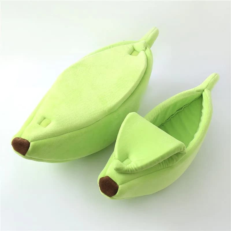image-Factory direct sales pet supplies kennel banana cat kennel dog kennel winter warm deep sleep cat sleeping bag seamless generation