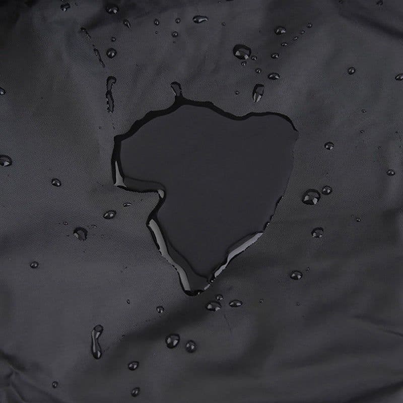 image-Cross-border spot BBQ grill cover 210d Oxford cloth waterproof, dustproof and sunscreen BBQ cover