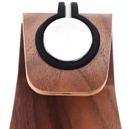 image-Bent Polywood Apple Watch Charger Holder