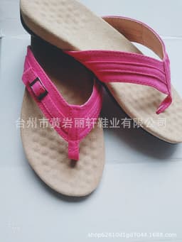 image-Amazon foreign trade sandals and slippers 2020 summer new flat casual flip flops home female sandals large size spot