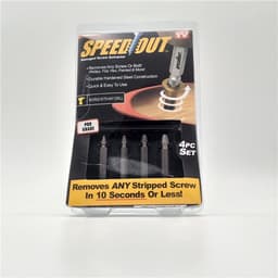 image-speed out high speed steel broken head screw screw bolt extractor screw removal tool factory direct sales