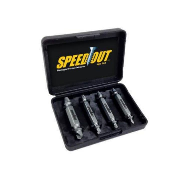 image-speed out high speed steel broken head screw screw bolt extractor screw removal tool factory direct sales