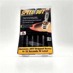 image-speed out high speed steel broken head screw screw bolt extractor screw removal tool factory direct sales