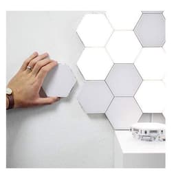image-Quantum Combination Splicing Wall Light Smart Touch Sensor Light LED Honeycomb Aisle Bedroom Background Quantum Light