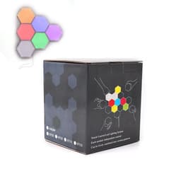 image-Quantum Combination Splicing Wall Light Smart Touch Sensor Light LED Honeycomb Aisle Bedroom Background Quantum Light