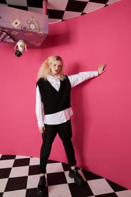image-Cat Embroidery Pullover Casual 2-IN-1 Shirt Women,Spring Stylish