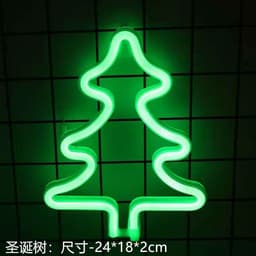 image-Amazon cross-border explosion of LED neon lights with lightning love shape lights Christmas bar decoration lights