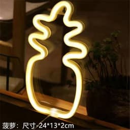 image-Amazon cross-border explosion of LED neon lights with lightning love shape lights Christmas bar decoration lights