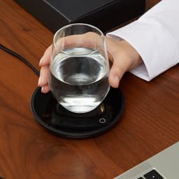 image-Factory direct thermal insulation coaster base thermostatic coaster water cup heating pad household custom activities home appliance gifts
