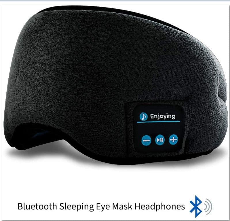 image-New factory goods 5.0 bluetooth shading sleep bluetooth eye mask talking on the phone music eye mask