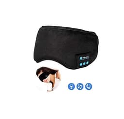 image-New factory goods 5.0 bluetooth shading sleep bluetooth eye mask talking on the phone music eye mask