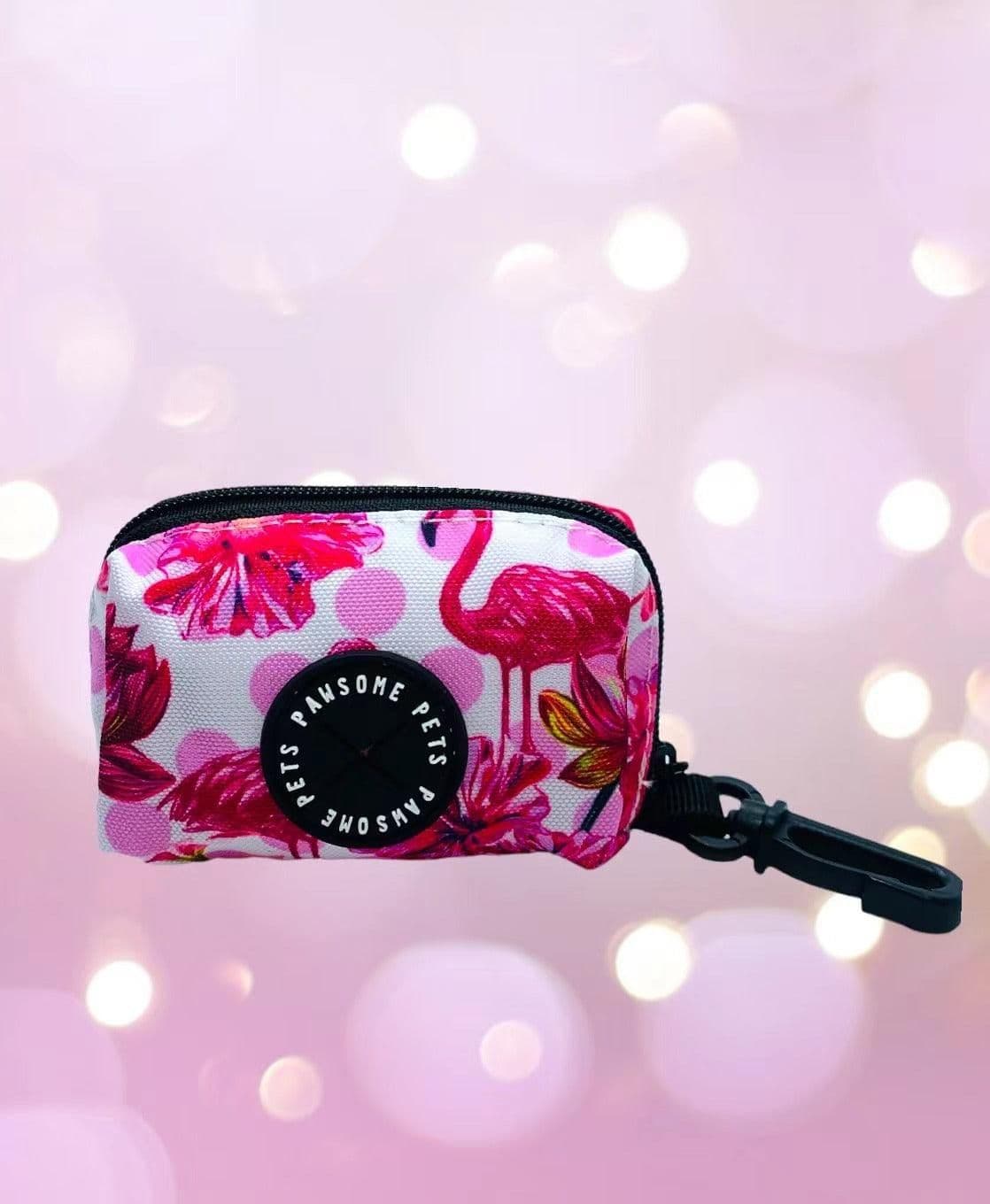 image-WASTE BAG HOLDER-HAWAII FLAMINGO
