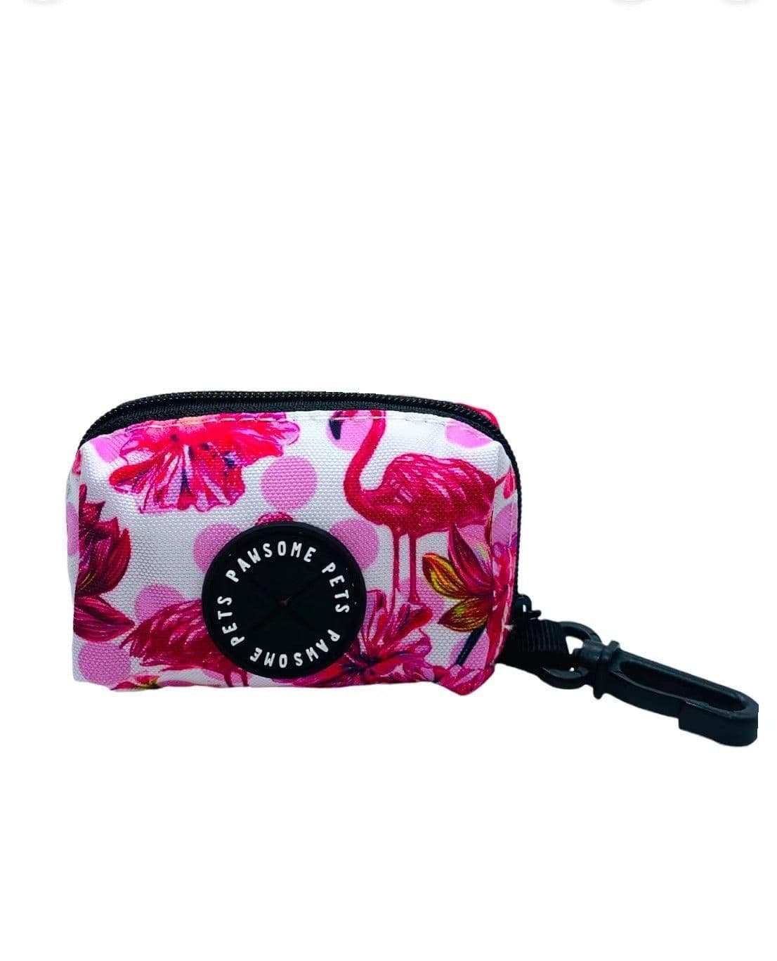 image-WASTE BAG HOLDER-HAWAII FLAMINGO