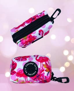 image-WASTE BAG HOLDER-HAWAII FLAMINGO