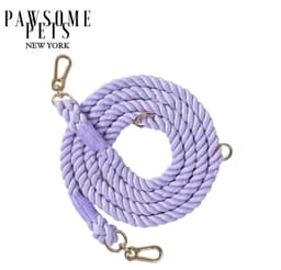 image-HANDS FREE DOG ROPE LEASH - PURPLE LOVE