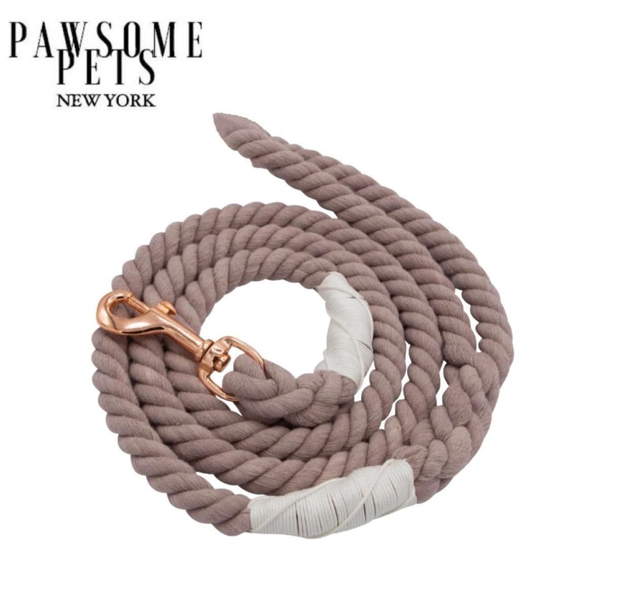 image-ROPE LEASH - KHAKI