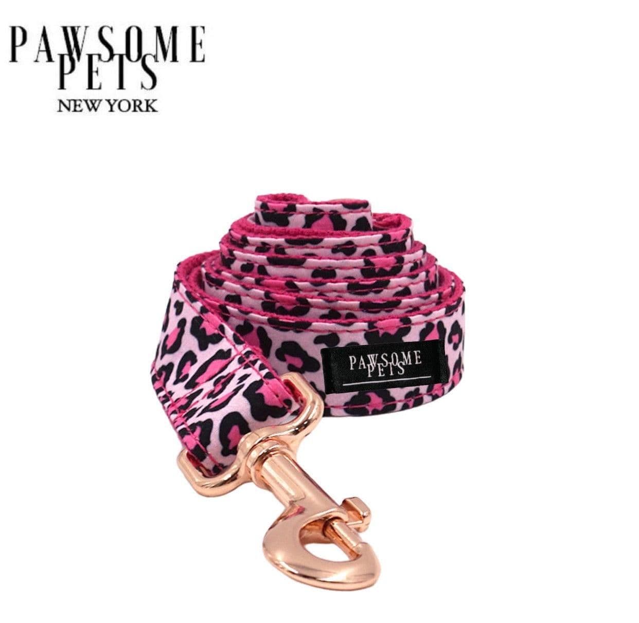 image-LEASH - PINK LEOPARD