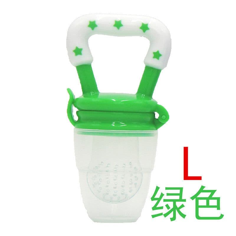 image-Factory wholesale baby fruit and vegetable music rubberized pacifier bite bite bite bag baby food supplement feeding device